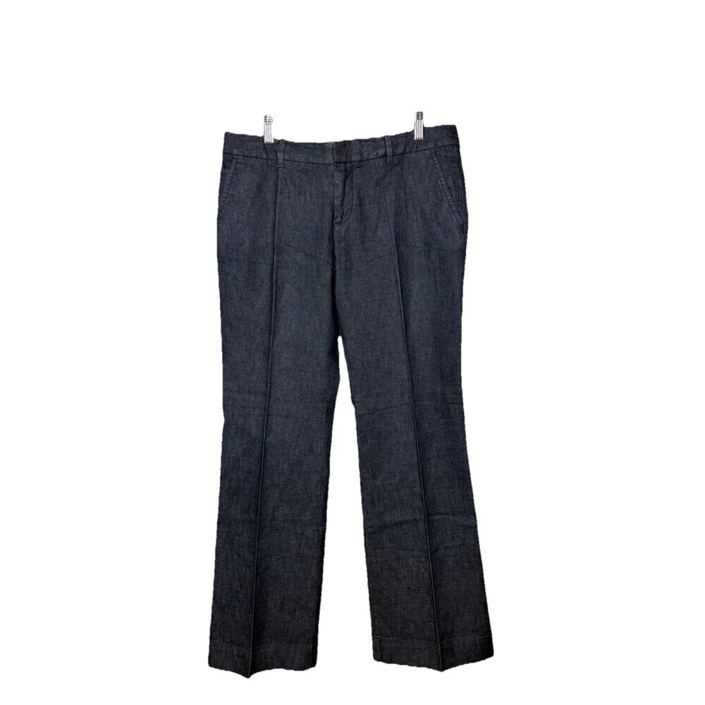 Gap dark wash y2k low rise hip slung fit wide leg jeans SIZE 6 ANKLE